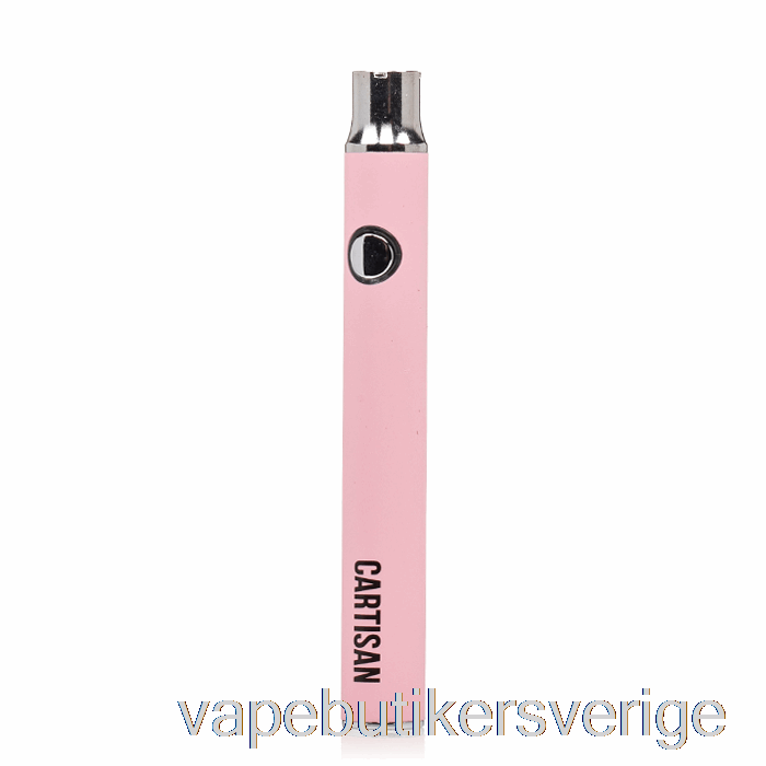 Vape Sverige Cartisan Button Vv 350 510 Batteri Rosa
